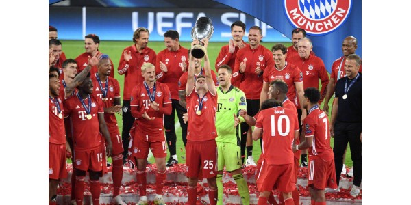 FC Bayern München nakon mjesec dana ponovno je osvojio Europski super kup